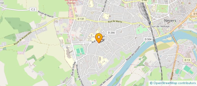 localisation de l'entreprise MADAME ALICIA BACONIER à NEVERS