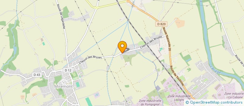 localisation de l'entreprise MADAME ALICIA BALONDRADE  AUTERIVE