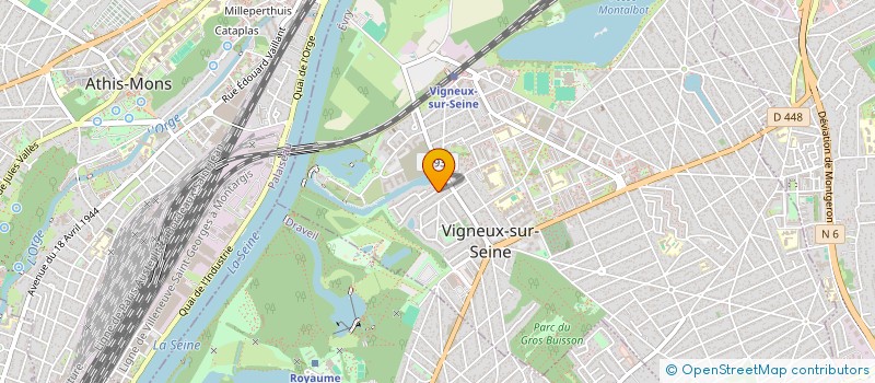 localisation de l'entreprise MADAME ALICIA BARDY à VIGNEUX-SUR-SEINE