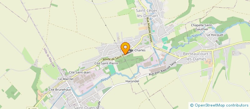 localisation de l'entreprise MADAME ALICIA BARTKOWIAK  SAINT-LEGER-LES-DOMART