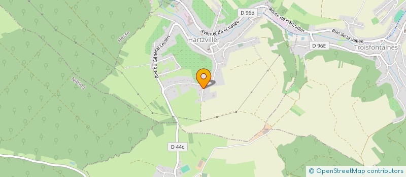 localisation de l'entreprise MADAME ALICIA BASLER  HARTZVILLER