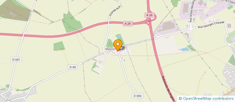 localisation de l'entreprise MADAME ALICIA BATAILLE  DALLON