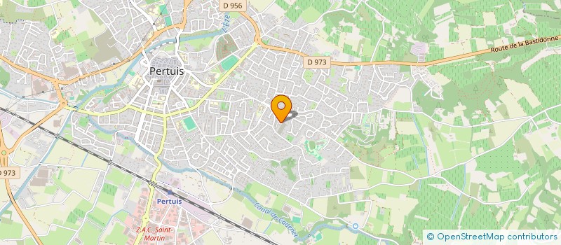 localisation de l'entreprise MADAME ALICIA BEDU  PERTUIS