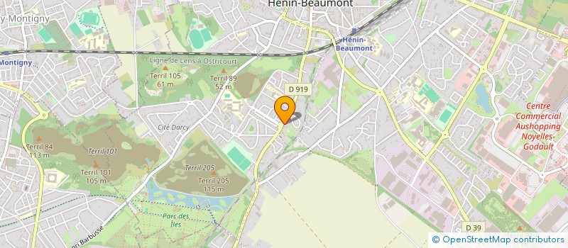 localisation de l'entreprise MADAME ALICIA BELART à HENIN-BEAUMONT