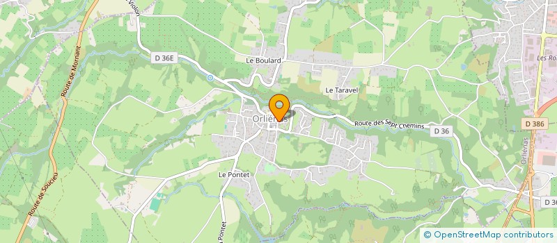 localisation de l'entreprise MADAME ALICIA BEN DHAOU  ORLIENAS