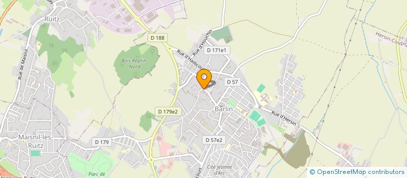 localisation de l'entreprise MADAME ALICIA BERNARDO à BARLIN
