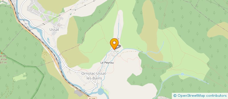 localisation de l'entreprise MADAME ALICIA BERTONE à ORNOLAC-USSAT-LES-BAINS