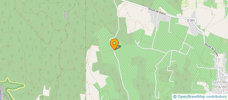 localisation de l'entreprise MADAME ALICIA BERTRAND  SAINT-MARCEL-D'ARDECHE