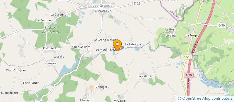 localisation de l'entreprise MADAME ALICIA BESTIN à SAINT-SULPICE-LES-FEUILLES