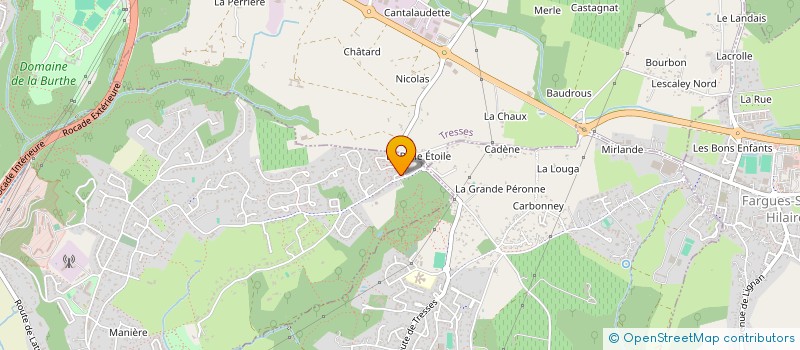 localisation de l'entreprise MADAME ALICIA BIAIS  BOULIAC