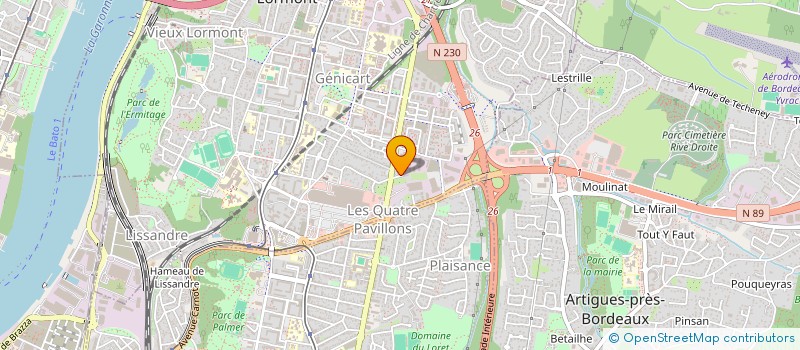 localisation de l'entreprise MADAME ALICIA BOMMERSBACH  LORMONT