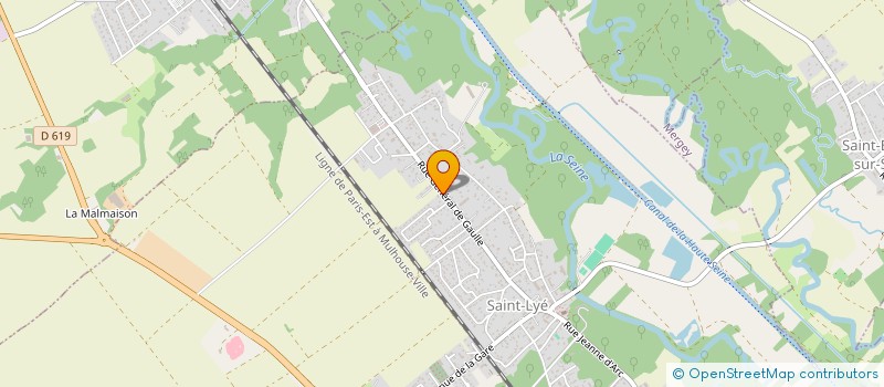 localisation de l'entreprise MADAME ALICIA BRETON  SAINT-LYE