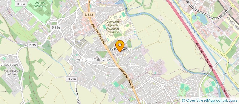 localisation de l'entreprise MADAME ALICIA BRILLAC  TOULOUSE