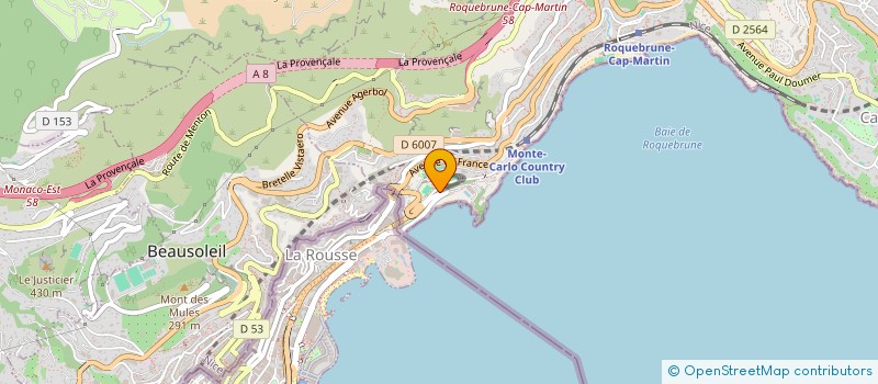 localisation de l'entreprise MADAME ALICIA CALLAOU à ROQUEBRUNE-CAP-MARTIN