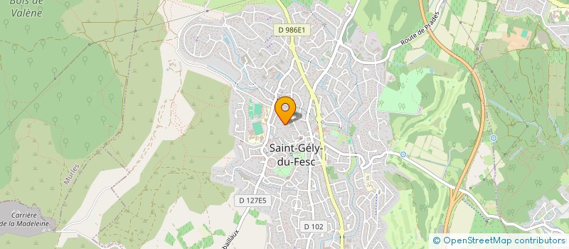 localisation de l'entreprise MADAME ALICIA CANET  SAINT-GELY-DU-FESC