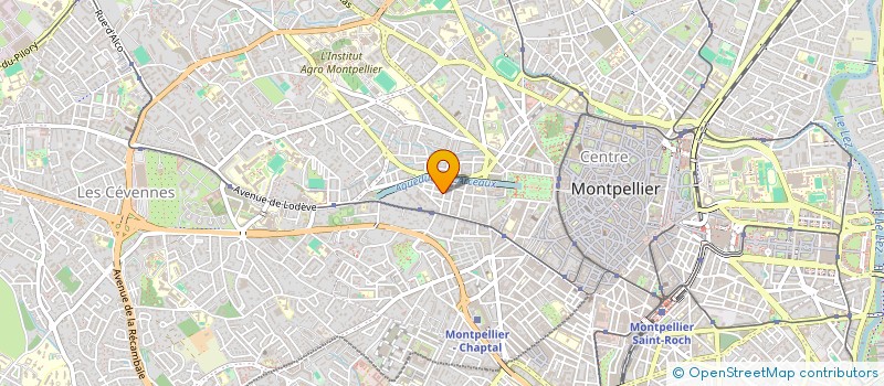localisation de l'entreprise MADAME ALICIA CANOVAS à MONTPELLIER