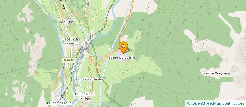 localisation de l'entreprise MADAME ALICIA CARDOT  SAINT-MARTIN-DE-QUEYRIERES