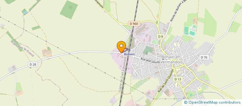 localisation de l'entreprise MADAME ALICIA CARPENTIER à BOHAIN-EN-VERMANDOIS