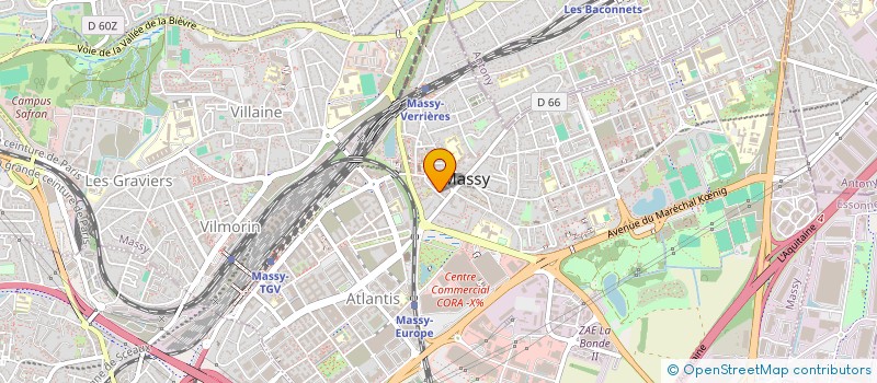 localisation de l'entreprise MADAME ALICIA CASSE à MASSY