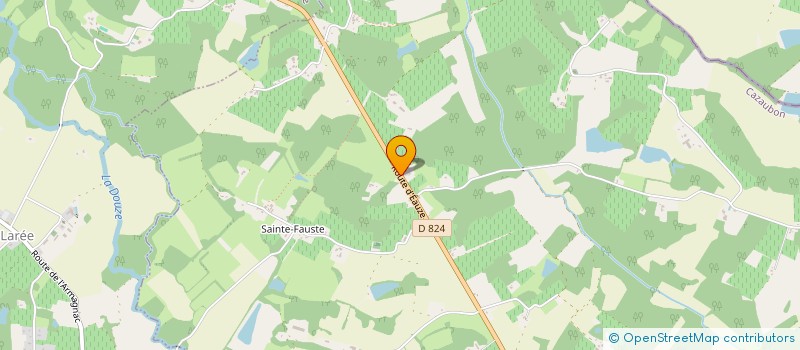 localisation de l'entreprise MADAME ALICIA CAVOUE  CAZAUBON