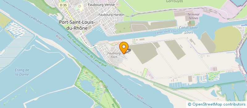 localisation de l'entreprise MADAME ALICIA CHABASSIEU à PORT-SAINT-LOUIS-DU-RHONE