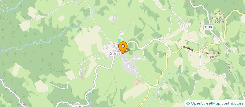 localisation de l'entreprise MADAME ALICIA CHABBAT  GORSES