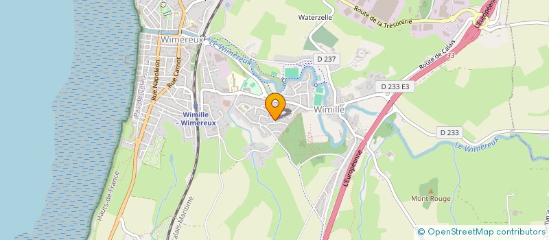 localisation de l'entreprise MADAME ALICIA CHAMPIONNET  WIMILLE