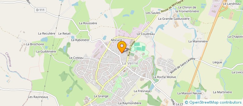 localisation de l'entreprise MADAME ALICIA CHANTRE à CHOLET