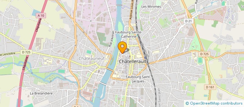 localisation de l'entreprise MADAME ALICIA CHARRUEL  CHATELLERAULT