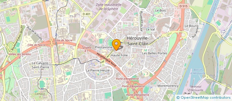 localisation de l'entreprise MADAME ALICIA CHAUVIN à HEROUVILLE SAINT CLAIR