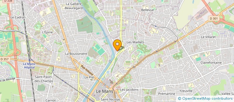 localisation de l'entreprise MADAME ALICIA CHOPLIN  LE MANS