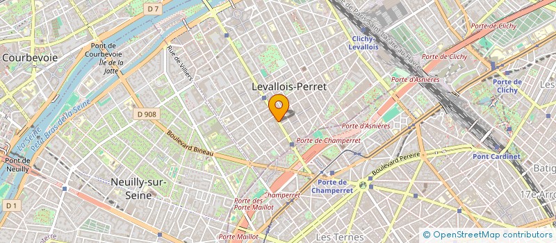localisation de l'entreprise MADAME ALICIA COCHET à LEVALLOIS-PERRET