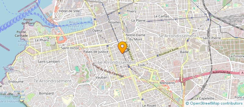 localisation de l'entreprise MADAME ALICIA COLOMBO  MARSEILLE