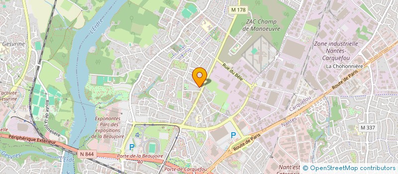 localisation de l'entreprise MADAME ALICIA COMBES  NANTES