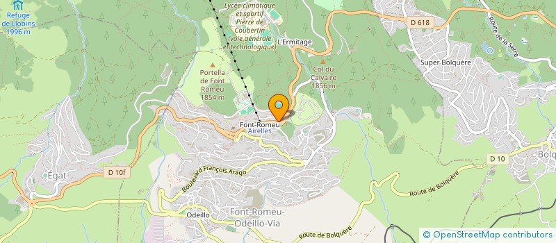 localisation de l'entreprise MADAME ALICIA CORCOLL MORALES  FONT-ROMEU-ODEILLO-VIA