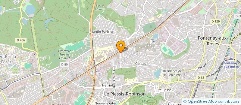 localisation de l'entreprise MADAME ALICIA CRUZ PITEIRA à CLAMART