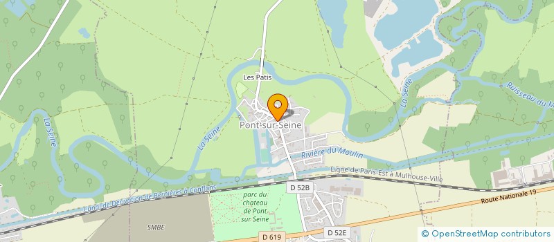 localisation de l'entreprise MADAME ALICIA D'HAENENS  LE MERIOT