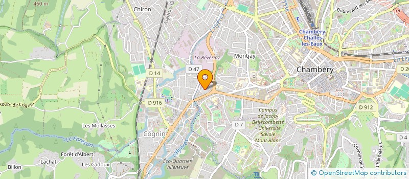 localisation de l'entreprise MADAME ALICIA DALONGEVILLE  CHAMBERY