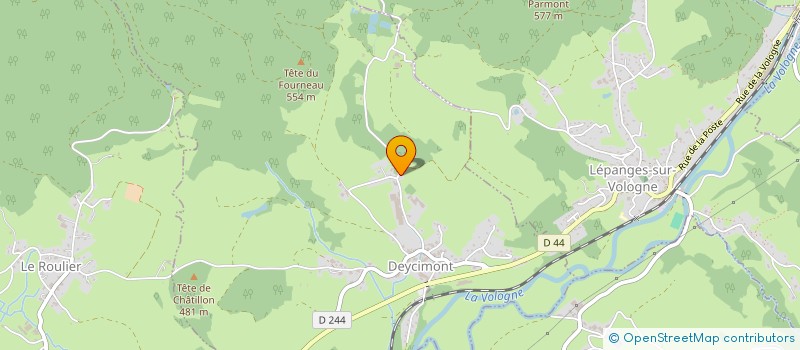 localisation de l'entreprise MADAME ALICIA DAVIDE  DEYCIMONT