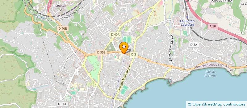localisation de l'entreprise MADAME ALICIA DE GRACIA à LA CIOTAT