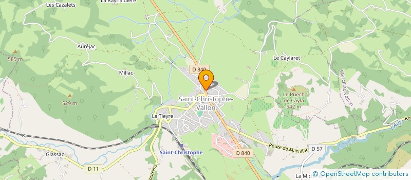 localisation de l'entreprise MADAME ALICIA DEBORDEAUX  VALADY