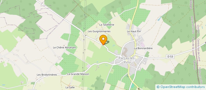 localisation de l'entreprise MADAME ALICIA DECATOIRE  NOYANT-VILLAGES