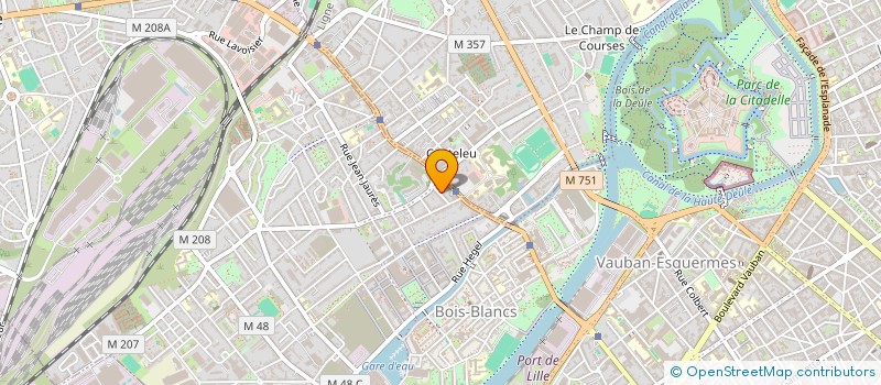 localisation de l'entreprise MADAME ALICIA DELFOSSE à LILLE
