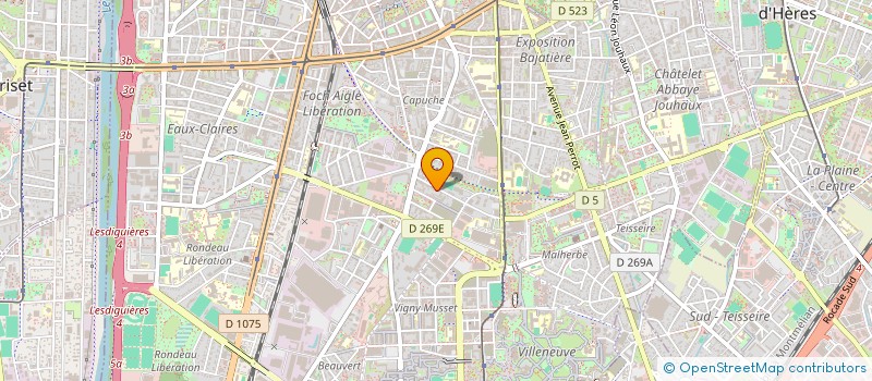 localisation de l'entreprise MADAME ALICIA DELORME  GRENOBLE