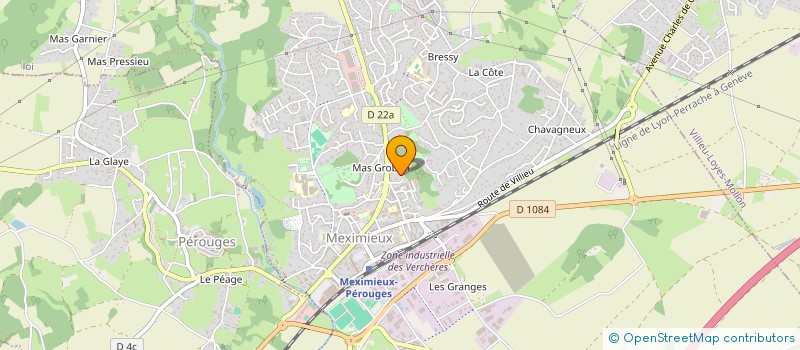 localisation de l'entreprise MADAME ALICIA DESCHAMPS  BEYNOST