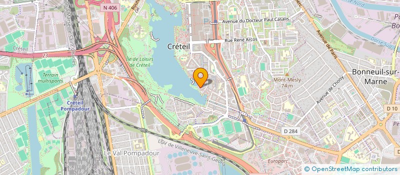 localisation de l'entreprise MADAME ALICIA DESTEFANIS  CRETEIL