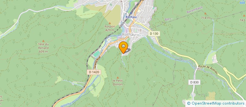localisation de l'entreprise MADAME ALICIA DI MARCO à ROTHAU