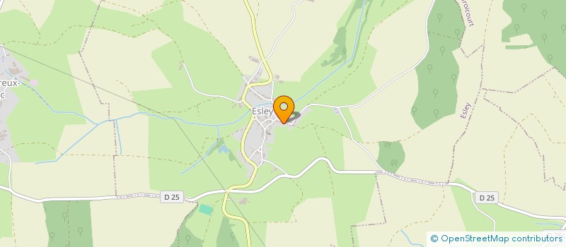 localisation de l'entreprise MADAME ALICIA DIDELOT  ESCLES