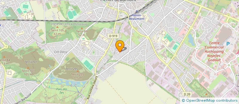 localisation de l'entreprise MADAME ALICIA DIERS  HENIN-BEAUMONT