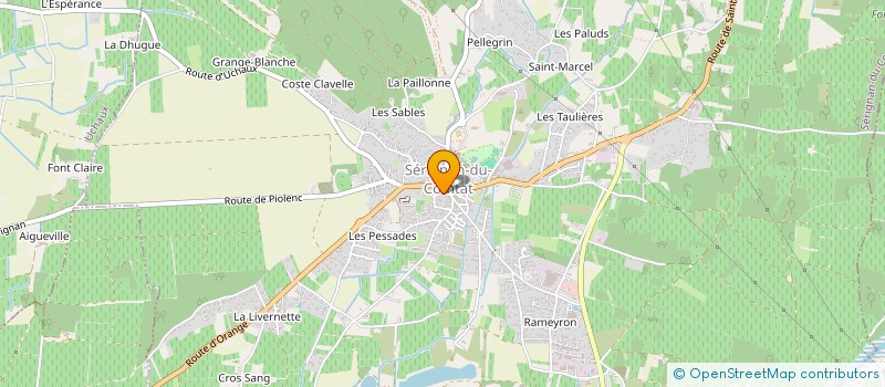 localisation de l'entreprise MADAME ALICIA DORE  SERIGNAN-DU-COMTAT